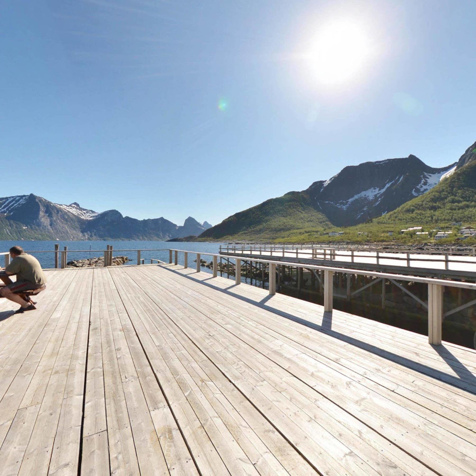 Hotel Mefjord Brygge Tromsø Exterior foto